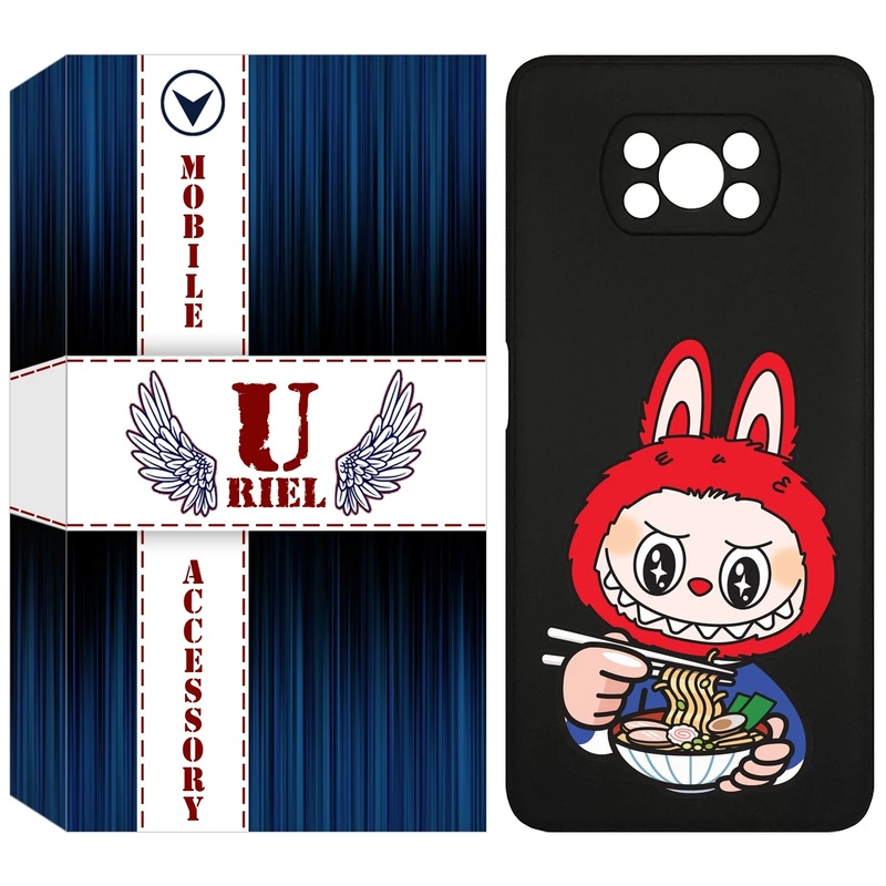 کاور یوریل مدل KSH کد 117 طرح عروسک لبوبو مناسب برای گوشی موبایل شیائومی Poco X3 / X3 Pro