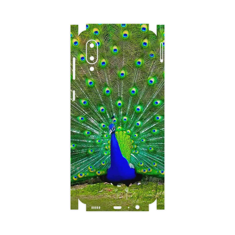 برچسب پوششی ماهوت مدل Peacock-FullSkin مناسب برای گوشی موبایل سامسونگ Galaxy A02