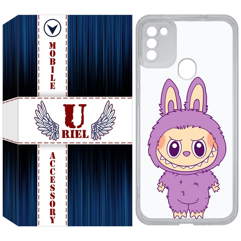 کاور یوریل مدل Clear کد 150 طرح لبوبو Labubu مناسب برای گوشی موبایل سامسونگ Galaxy A11 / M11