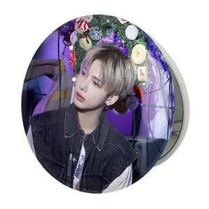 آینه جیبی خندالو طرح تهیون گروه تی اکس تی TXT مدل تاشو کد 11832 