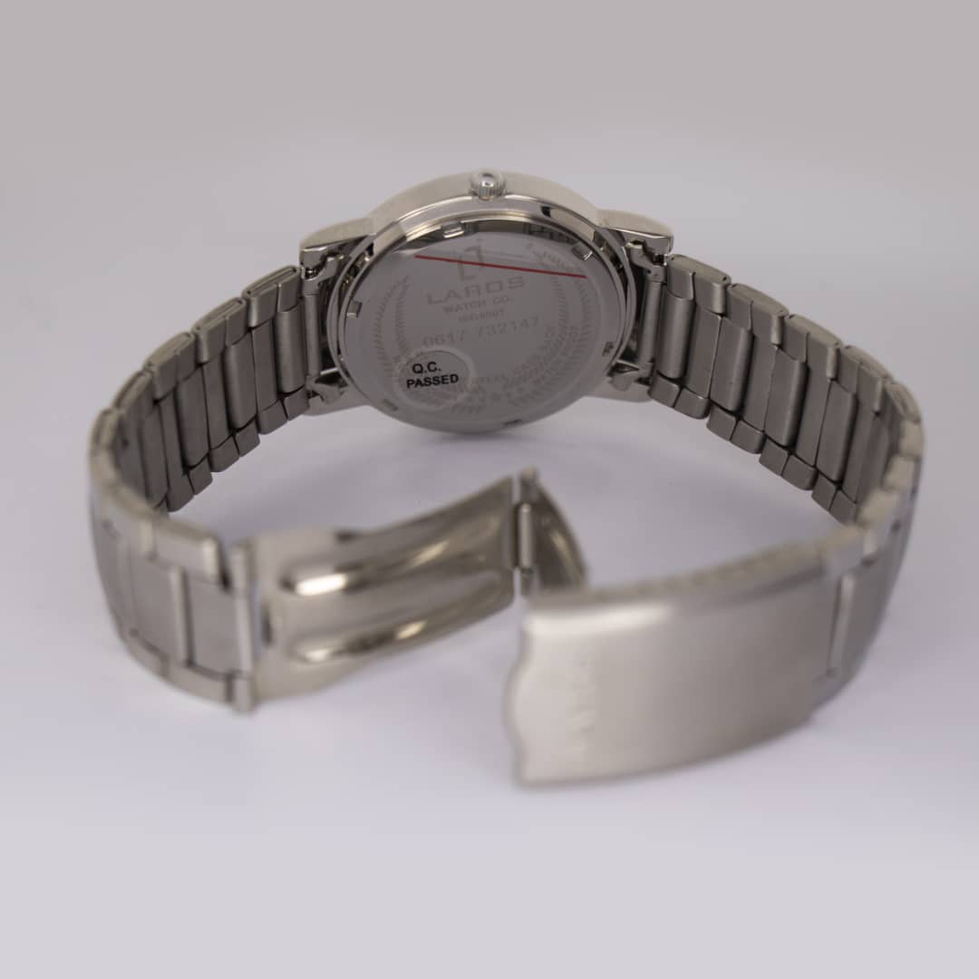 قیمت                                      ساعت مچی عقربه‌ای مردانه لاروس مدل 0817-73495