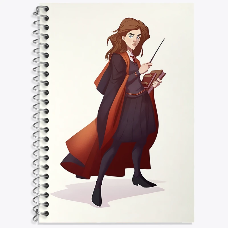 دفتر لغت 50 برگ خندالو طرح هرماینی هری پاتر (Harry Potter) کد N2454