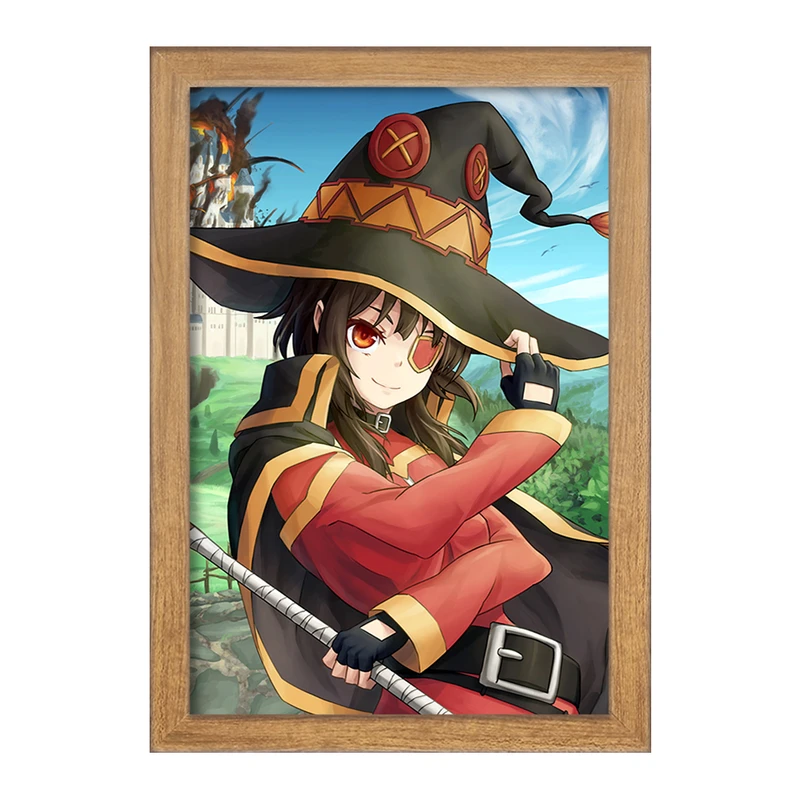 تابلو خندالو مدل مگومین انیمه کونوسوبا Konosuba کد 27332