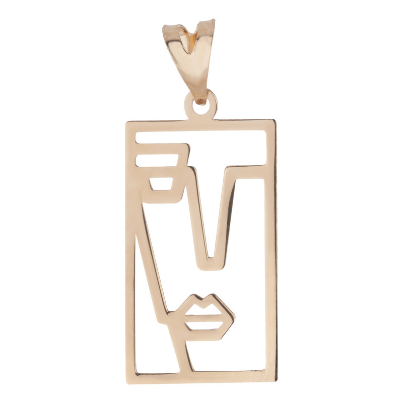 آویز گردنبند طلا 18 عیار زنانه مایا ماهک مدل MM2080