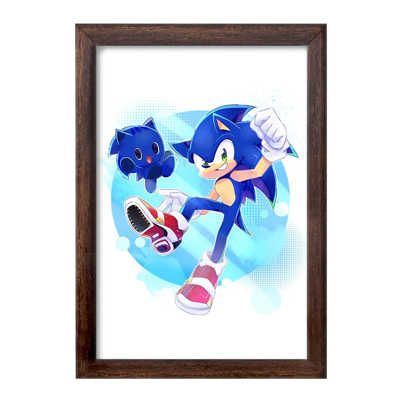 تابلو خندالو طرح سونیک (Sonic) کد F2203