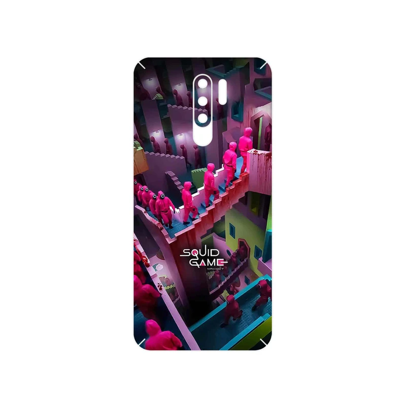 برچسب پوششی ماهوت مدل Squid Game مناسب برای گوشی موبایل شیائومی Redmi 9