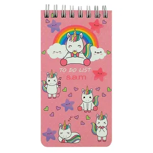 دفتر یادداشت 70 برگ سم مدل To Do List طرح Unicorn
