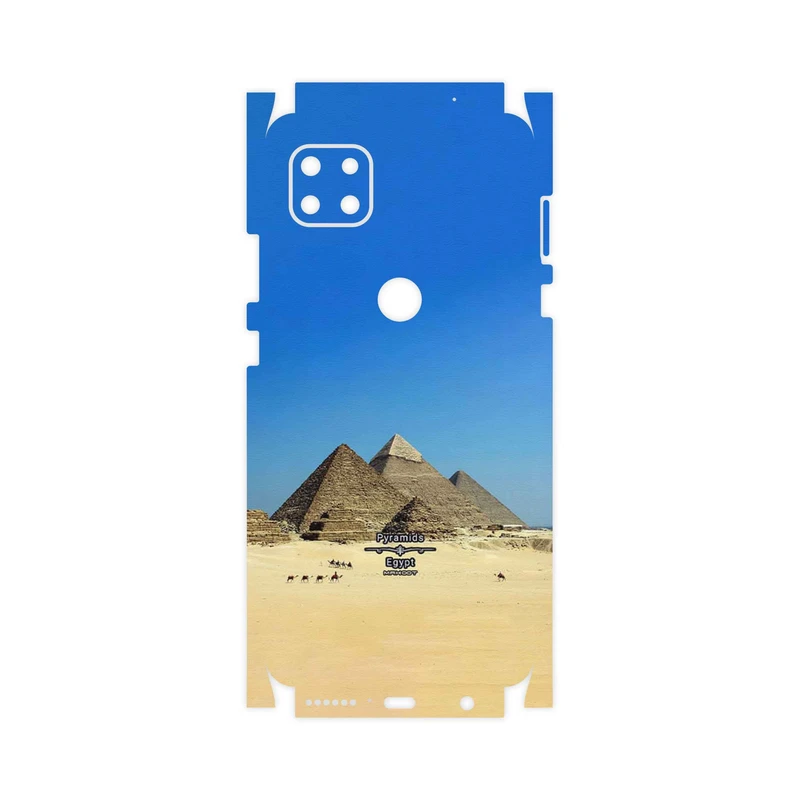 برچسب پوششی ماهوت مدل Pyramids of Egypt-FullSkin مناسب برای گوشی موبایل موتورولا MOTO G 5G