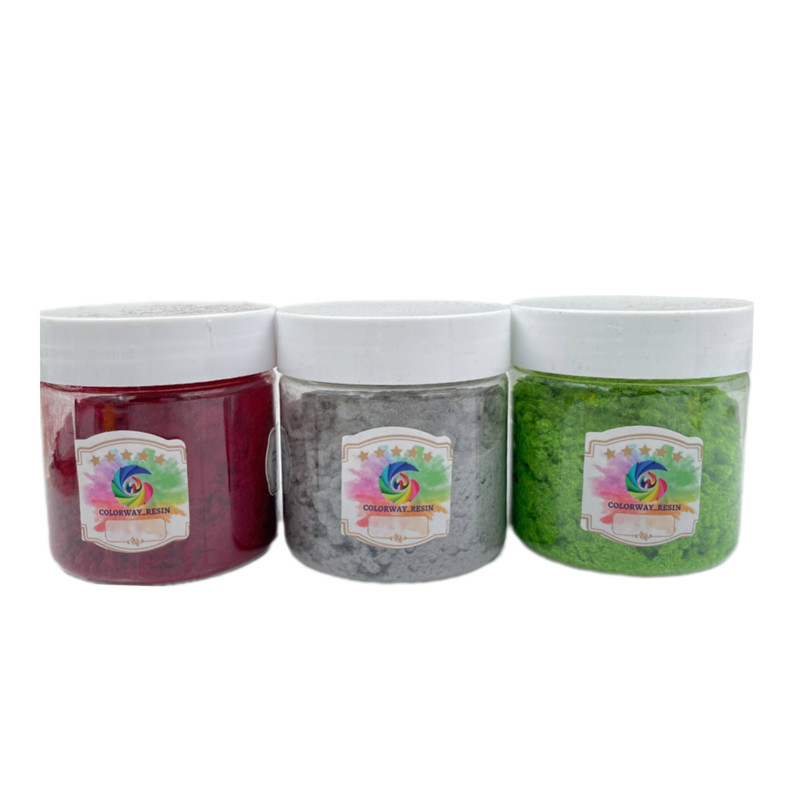 پودر مخمل کالروی  کد 003 بسته سه عددی