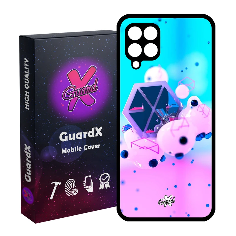 کاور گارد ایکس طرح Exo مدل Glass10023 مناسب برای گوشی موبایل سامسونگ Galaxy A12