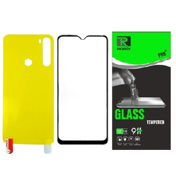 محافظ صفحه نمایش و پشت گوشی روبیکس مدل FL Note 8 مناسب برای گوشی موبایل شیائومی Redmi Note 8