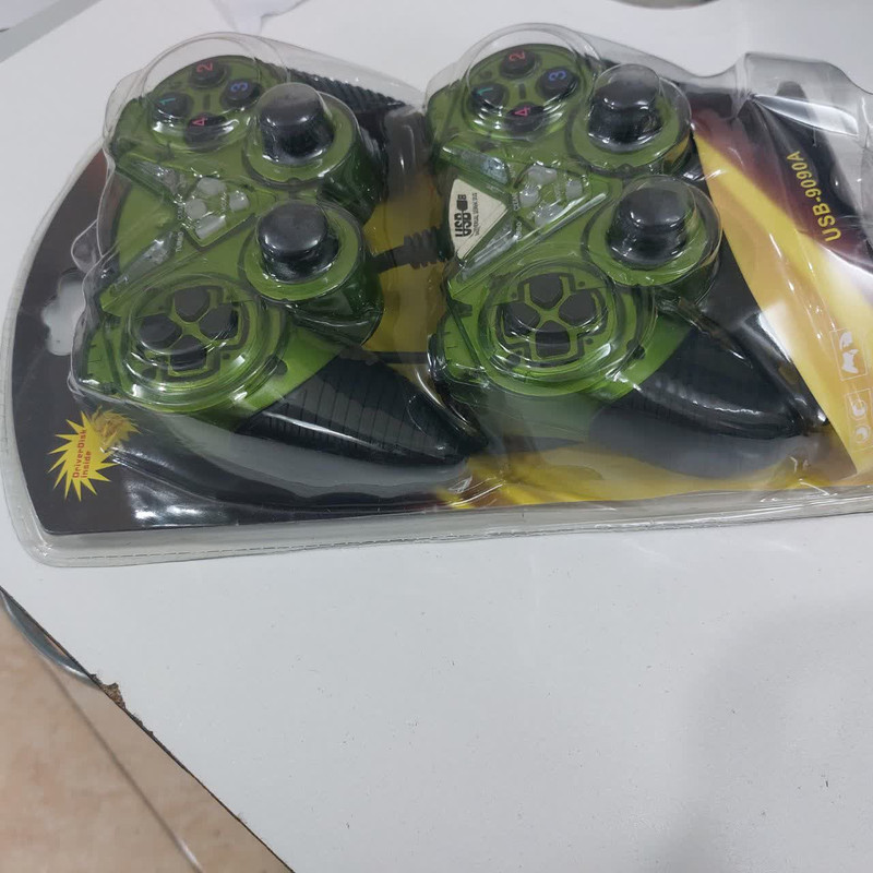 دسته بازی مدل USB-9090A بسته دو عددی