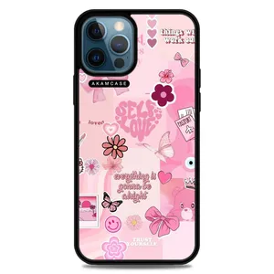 AKAM AMC-WA12PROMAX-PINK-7 Cover For Apple iPhone 12 Pro Max
