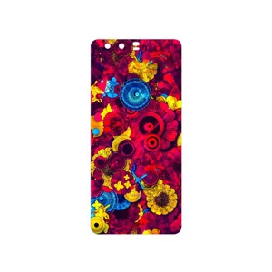 MAHOOT Vector Flower Garden Digital Art Cover Sticker for Huawei P10 Plus