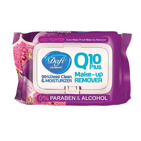 دستمال مرطوب دافی مدل Q10 Age Fighter بسته 50 عددی به همراه دستمال مرطوب دافی بسته 27 عددی -  - 2