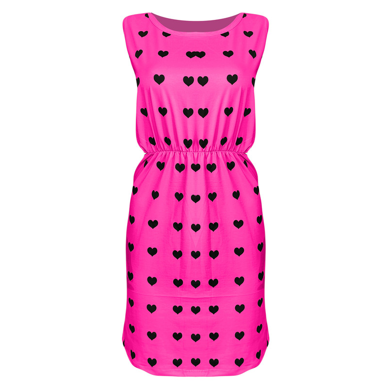 پیراهن زنانه مدل قلب کد 19