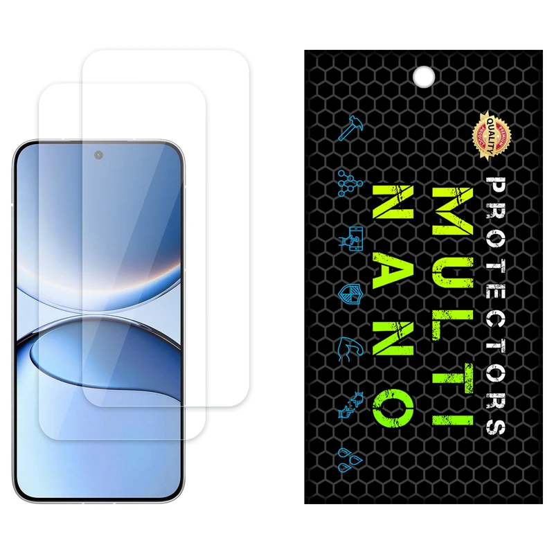 محافظ صفحه نمایش شفاف مولتی نانو مدل X-S2N مناسب برای گوشی موبایل شیائومی Redmi Turbo 4 Pro بسته دو عددی