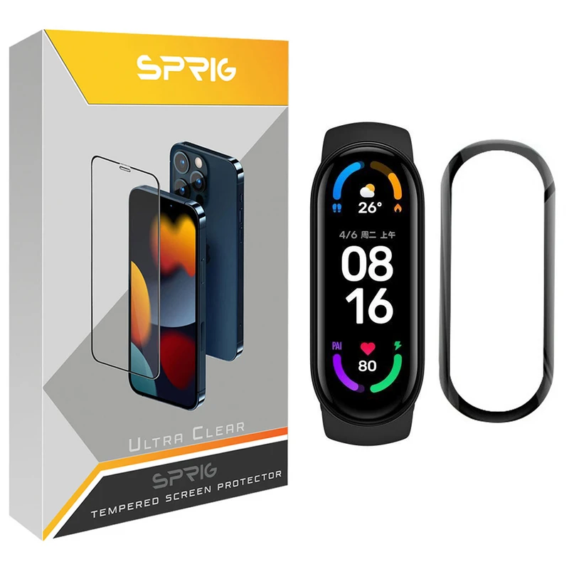 محافظ صفحه نمایش نانو اسپریگ مدل SPG مناسب برای ساعت هوشمند شیائومی Mi Band 6