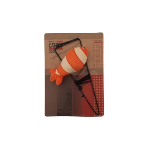 اسباب بازی گربه مدل اسباب بازی ماهی آویز لرزان کد CTS-03