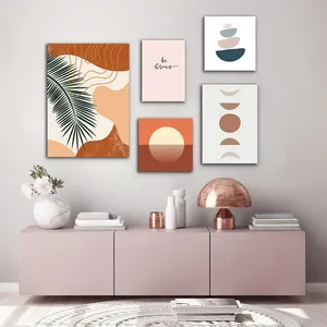 تابلو شاسی بکلیت طرح مینیمال خورشید و ماه مدل SH-639 مجموعه 5 عددی