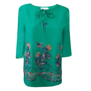 بلوز آستین سه ربع زنانه ماکرو لایت مدل SR1002