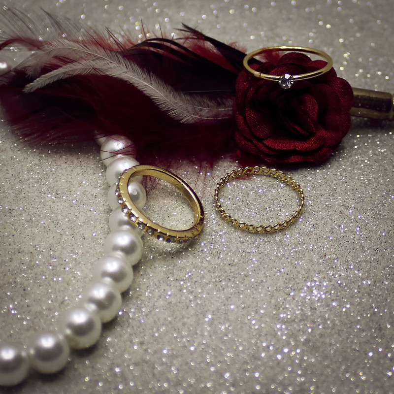 بند انگشتی زنانه کد RH_1435 مجموعه 3 عددی