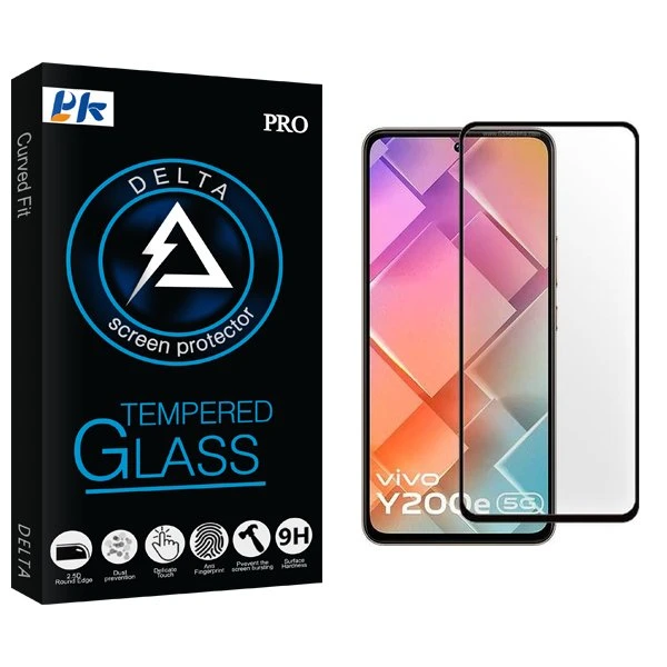 محافظ صفحه نمایش شیشه ای پی کی مدل Delta مناسب برای گوشی موبایل ویوو Y200E