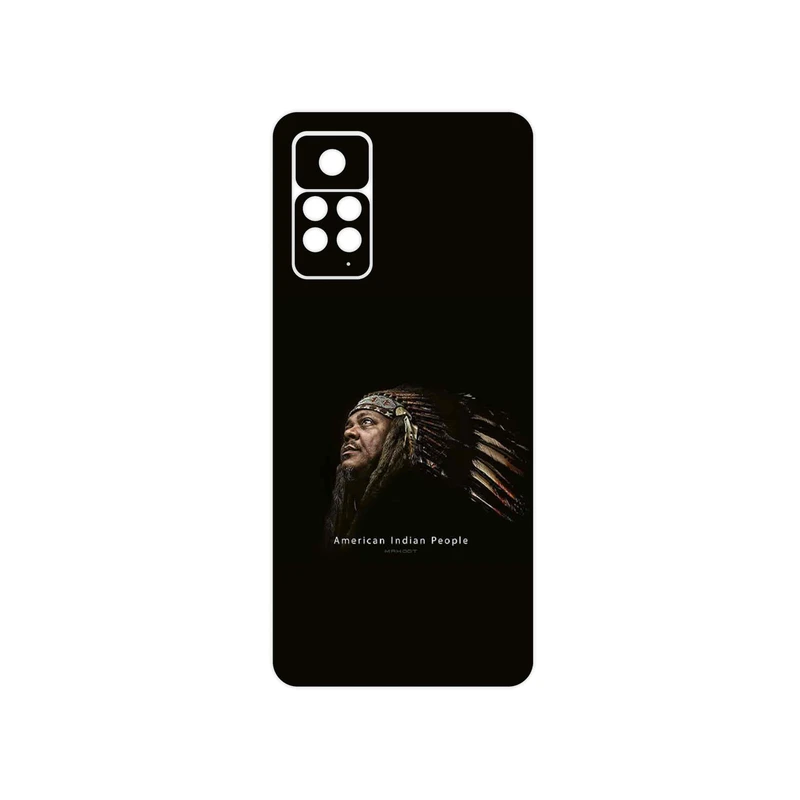 برچسب پوششی ماهوت مدل Portrait of an Indian Man مناسب برای گوشی موبایل شیائومی Redmi Note 11 Pro