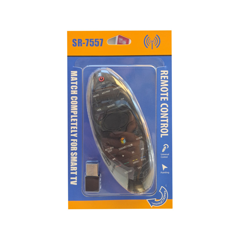 ریموت کنترل تلویزیون مدل ایر ماوس کد SR-7557 مناسب برای تلویزیون های سامسونگ