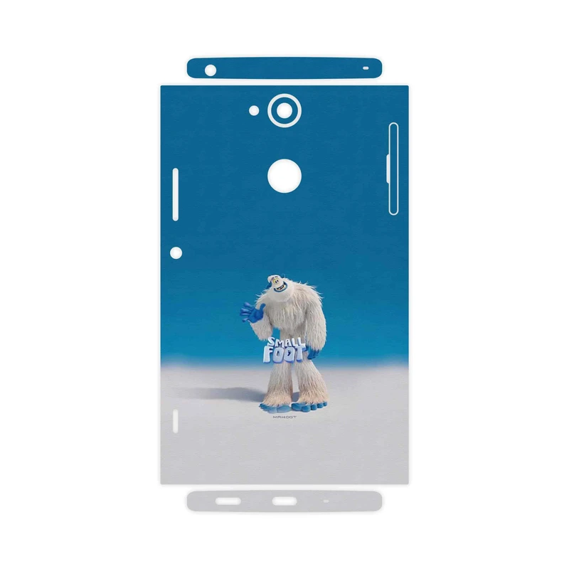 برچسب پوششی ماهوت مدل Smallfoot-FullSkin مناسب برای گوشی موبایل سونی Xperia XA2