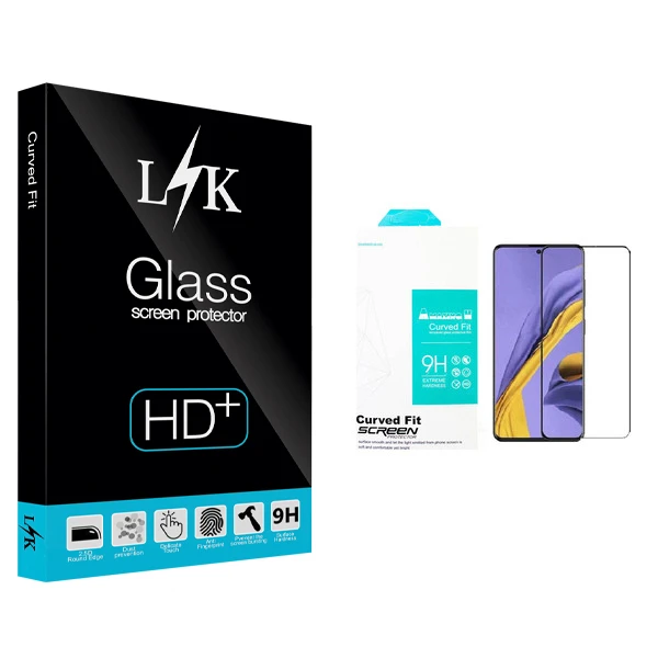 محافظ صفحه نمایش سرامیکی مات ال کی مدل +LITE مناسب برای گوشی موبایل سامسونگ Galaxy A51