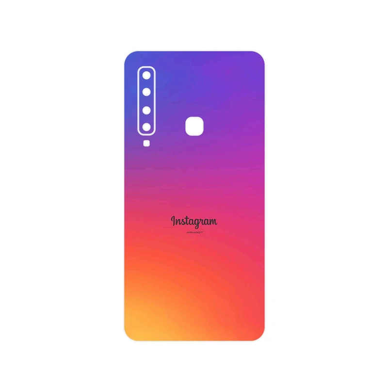 برچسب پوششی ماهوت مدل Instagram مناسب برای گوشی موبایل سامسونگ Galaxy A9 2018