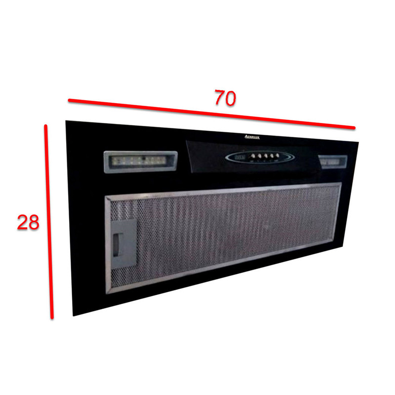 هود مخفی آذرلوکس مدل H04 سایز 70