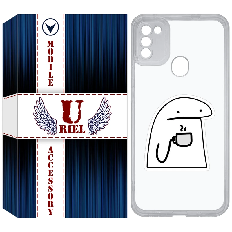 کاور یوریل مدل Clear کد 79 طرح پوکرفیس مناسب برای گوشی موبایل سامسونگ Galaxy A11 / M11