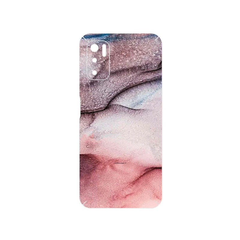 برچسب پوششی ماهوت مدل Smoky pink marble مناسب برای گوشی موبایل شیائومی Poco M3 Pro 5G