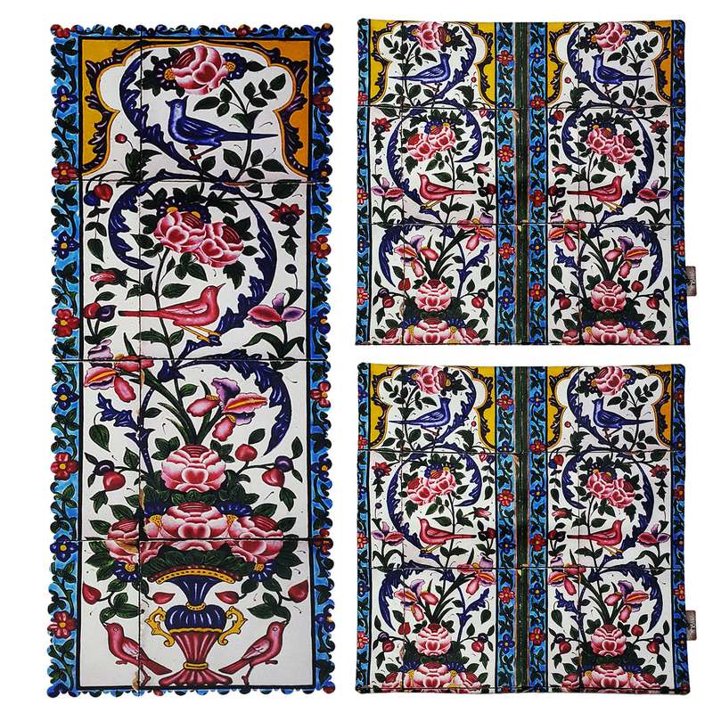 رومیزی کد 13601 به همراه کوسن