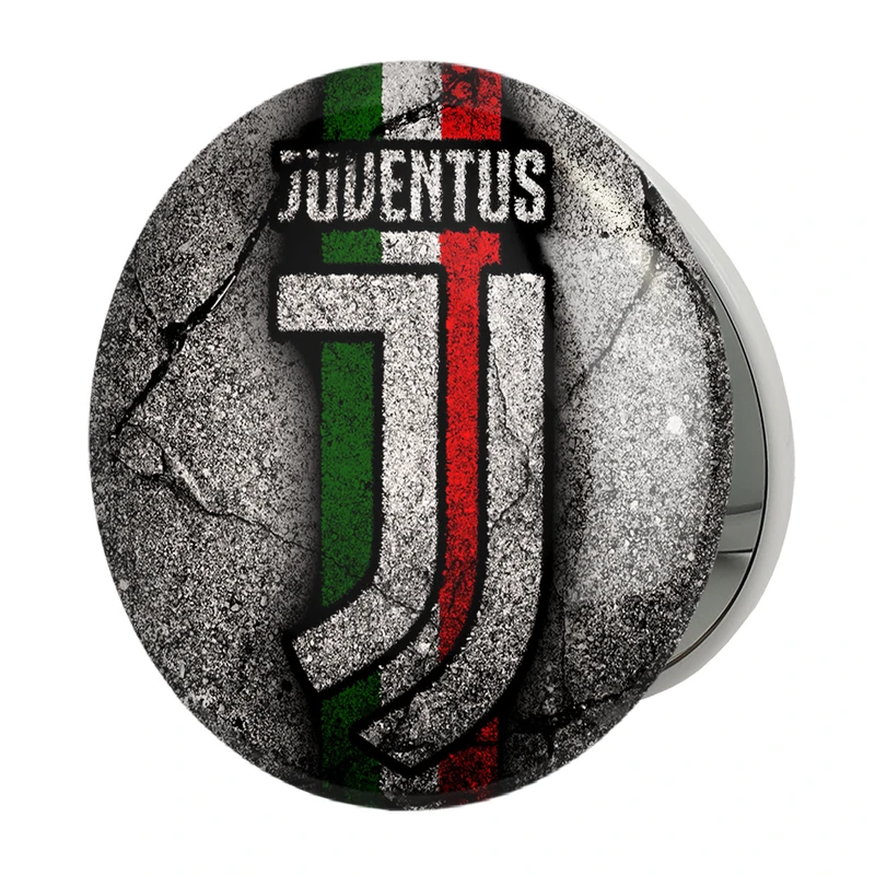 آینه جیبی خندالو طرح باشگاه یوونتوس مدل تاشو کد 26819 