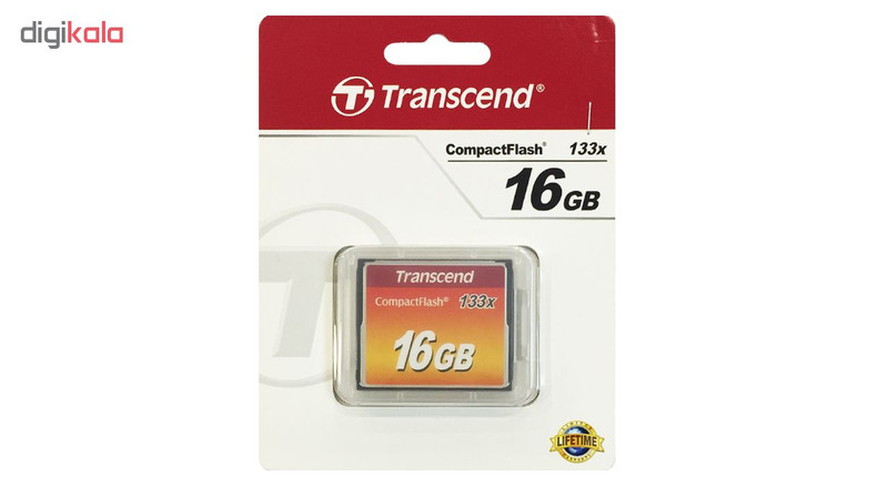 کارت حافظه‌ CF ترنسند مدل CTF-45 کلاس 4 استاندارد U1 سرعت 50MBps ظرفیت 16 گیگابایت