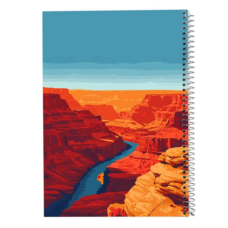 دفتر ژورنال نویسی 50 برگ مدوپد مدل نقطه ای طرح کویر کد DF16687