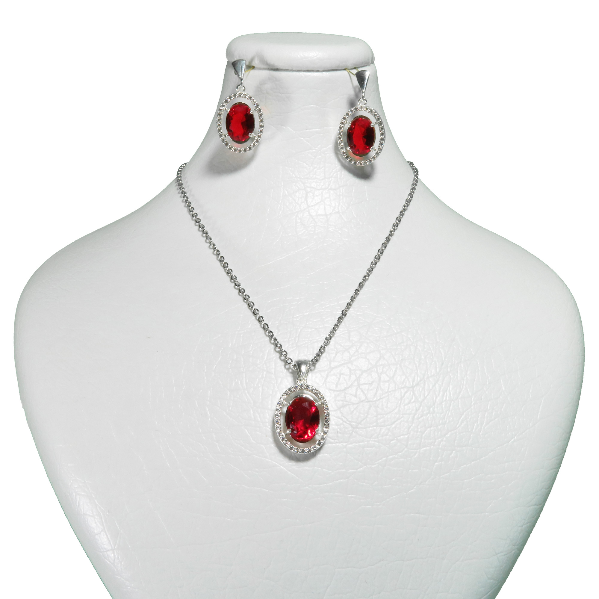 نیم ست نقره زنانه کد AV174-S10 C5