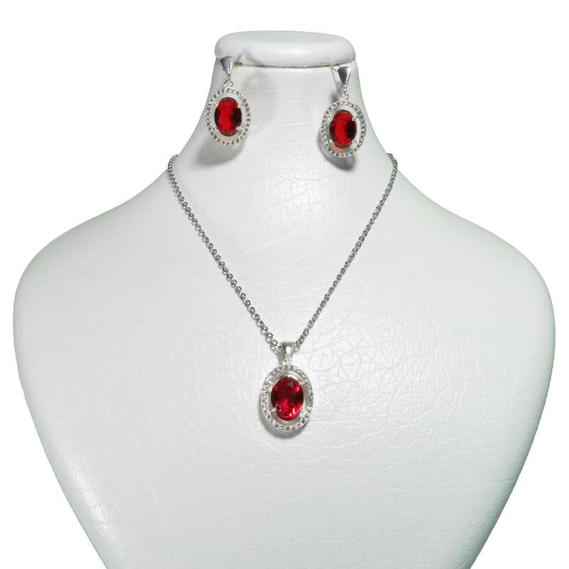 نیم ست نقره زنانه کد AV174-S10 C5