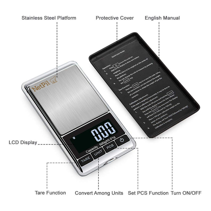 ترازو دیجیتال نت پیل مدل S31 ترازو دیجیتال نت پیل مدل S31