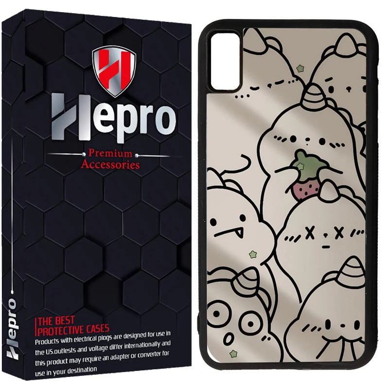 کاور هپرو طرح فانتزی مدل TPU مناسب برای گوشی موبایل اپل IPHONE X / XS