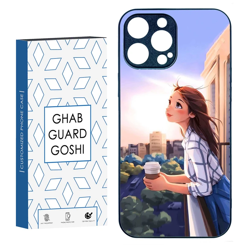 کاور قاب گارد گوشی طرح دخترانه کد TPU-016 مناسب برای گوشی موبایل اپل IPHONE 15 PRO MAX