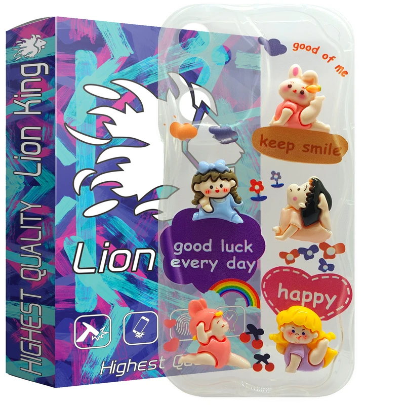 کاور لاین کینگ مدل دخترژیمناستیک کار مناسب برای گوشی موبایل سامسونگ Galaxy A13 4G / A04S