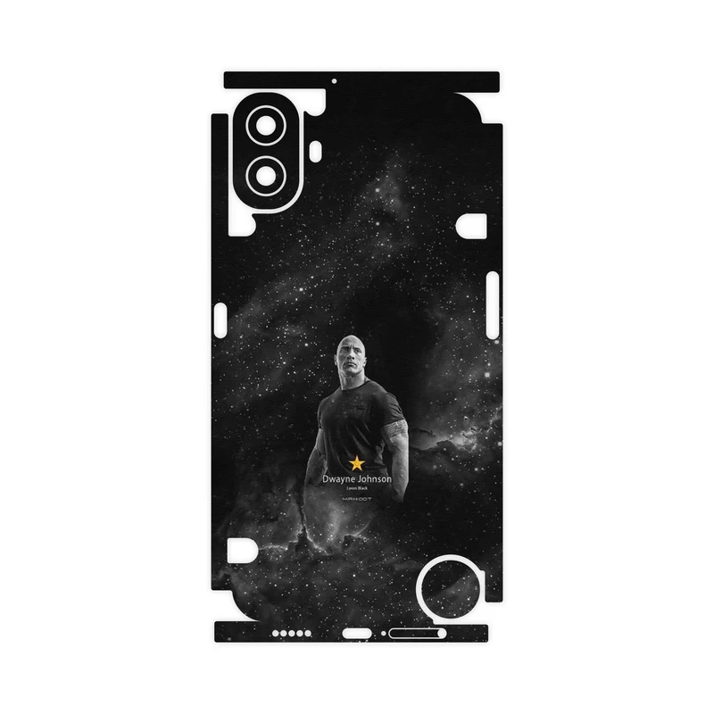 برچسب پوششی ماهوت مدل Dwayne Johnson-FullSkin مناسب برای گوشی موبایل ناتینگ CMF Phone 1
