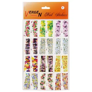 استیکر طراحی ناخن ورژن مدل GS1231