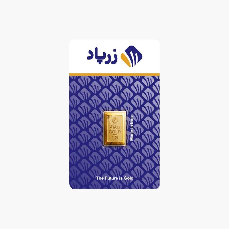 شمش طلا 18 عیار مدوپد مدل زرپاد کد ZP