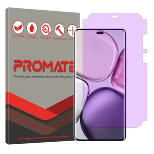 Promate Eye care model purple filter screen protector suitable for Honor X9c mobile phone 