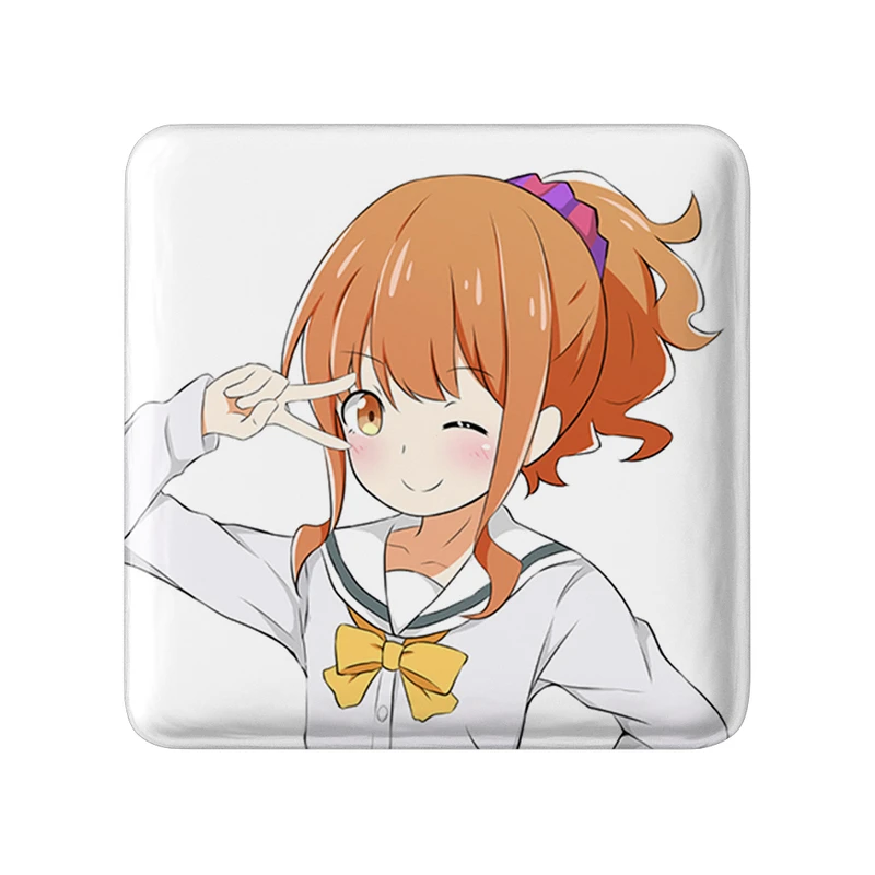 مگنت خندالو طرح مگومی انیمه ارومانگا سنسی Eromanga Sensei  مدل مربعی کد 22729